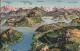 12047497 Lugano TI Lago Di Lugano Alpenpanorama Aus Der Vogelperspektive Lugano - Sonstige & Ohne Zuordnung