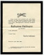 Germany 1940 Mourning Cover; St. Annen über Melle To Schiplage; 3pf. Hindenburg - Covers & Documents