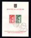 France 1937 Set Louvre Stamps (Michel 359/60) Nice Used On Special Souvenircard - Briefe U. Dokumente