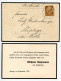 Germany 1937 Mourning Cover; Bielefeld To Schiplage; 3pf. Hindenburg - Storia Postale