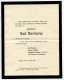 Germany 1940 Mourning Cover; Bielefeld To Schiplage; 3pf. Hindenburg - Briefe U. Dokumente