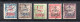 Zanzibar (France) 1897 Old Set Postage-due Sage Stamps (Michel P 1/5) Used - Usados