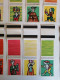 Delcampe - Portugal 26 Boites De Allumettes C. 1960 Artiste Tom Thomaz De Mello Figures Typiques Typical Matchbox 26 Matchcover - Cajas De Cerillas (fósforos)