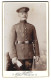 Fotografie Alex. Richter, Kamenz I/S., Portrait Sächsischer Soldat, Bajonett Mit Portepee  - Personnes Anonymes