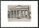 Fotografie Unbekannter Fotograf, Ansicht Berlin, Brandenburger Tor Um 1935  - Lieux