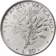 Vatican, Paul VI, 50 Lire, 1972 (Anno X), Rome, Acier Inoxydable, SPL+, KM:121 - Vaticaanstad