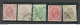 ROMANIA Rumänien 1891 Michel 90 - 94 */o - Used Stamps