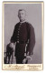 Fotografie M. Appel, Berlin, Köpenickerstr. 5, Portrait Junger Soldat In Garde Uniform Mit Bajonett Und Portepee  - Anonymous Persons