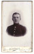 Photo J. Mehlbreuer, Strassburg I. E., Steinwallstr. 56, Portrait De Soldat En Uniforme 132 Avec Moustache  - Personnes Anonymes