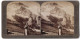 Stereo-Fotografie Underwood & Underwood, New York, Ansicht Scheidegg, Jungfrau Bergmassiv & Trachtenmädchen  - Stereoscopic