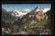 Cartolina Campo Tures, Castello Di Tures, Ghiacciaio Di Zillertal  - Andere & Zonder Classificatie