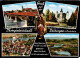 72750740 Saeckingen Rhein Rheinbruecke Schloss Panorama Luftaufnahme Bad Saeckin - Bad Säckingen