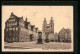 AK Wittenberg, Marktplatz Mit Rathaus Und Stadtkirche In Der Lutherstadt  - Wittenberg