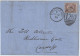 GB / Wales - 1876 SG 48/9 1/2d Bantam (plate 10 - JT) On Large Part EL From BRIDGEND To CARDIFF - Brieven En Documenten