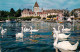 12653049 Ouchy Port Et Chateau Schwaene Lausanne - Sonstige & Ohne Zuordnung