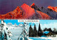 12647669 Flumserberge Alpengluehen Winterpanorama Flumserberge - Other & Unclassified