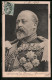 Pc King Edward VII. In Uniform Mit Abzeichen  - Königshäuser