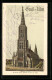 Lithographie Ulm, Darstellung Vom Münster  - Other & Unclassified