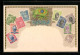 Lithographie Briefmarken Brasiliens, Nationalfahne  - Stamps (pictures)