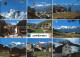 12455549 Graechen VS Teilansichten Bergbahn Kirche Berghaus Gletscher Alpenpanor - Other & Unclassified