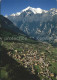 12156079 Graechen VS Panorama Mit Matterhorn Weisshorn Barrhorn Graechen - Sonstige & Ohne Zuordnung