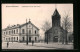 AK Hamburg-Ottensen, Katholische Kirche Und Schule  - Altona