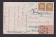 Briefmarken Deutsches Reich Brief Reichsadler + Portomarke Nachgebühr Italien - Briefe U. Dokumente