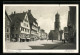 AK Biberach A. D. Riss, Marktplatz Mit Gasthaus Zum Roten Ochsen  - Biberach