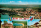 72743703 Kahl Main Fliegeraufnahme Mainpartie Schloss-Emmrichhofen Camping Hanau - Other & Unclassified