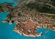 72742054 Dubrovnik Ragusa Fliegeraufnahme Mit Hafen Und Altstadt Croatia - Kroatien
