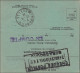 Saargebiet: Postauftrag-Postanweisung Von Neunkirchen Nach Forbach 1924 - Lettres & Documents