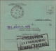 Saargebiet: Postauftrag-Postanweisung Von Neunkirchen Nach Forbach 1924 - Covers & Documents