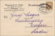 Bahnpost: Drucksachen Karte Von München Mit Zugstempel Konstanz-Offenburg 1929 - Briefe U. Dokumente