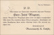 Bahnpost: Drucksachen Karte Von München Mit Zugstempel Konstanz-Offenburg 1929 - Cartas & Documentos