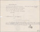 Herzogliches Staatsministerium Meiningen 1918 Nach Hildburghausen - Lettres & Documents