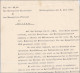 Hildburghausen 1915 Vom Herzoglichen Landrat Nach Bürden - Lettres & Documents