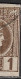 GREECE 1891-1896 Small Hermes Head Athens Print 1 L Brown Vl. 97 With 2 Extra Vertical Lines - Used Stamps