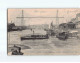 NANTES : Le Pont Transbordeur, Son Tablier Entièrement Posé En Août 1903 - état - Nantes
