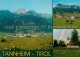 72736110 Tannheim Tirol Gesamtansicht Mit Alpenpanorama Kuehe Kirche Regenbogen  - Sonstige & Ohne Zuordnung