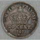 Delcampe - FRANCE NAPOLEON III - Lot 20 Centimes 1867 BB Et 1867 A - Other & Unclassified