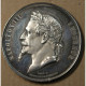 Médaille Argent Napoléon III "1er Prix Académie D'après L'Antique" 1863, Attribué à Pétua (32), Lartdesgents.fr - Royaux / De Noblesse