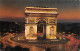 75-PARIS ARC DE TRIOMPHE-N°4192-A/0203 - Arc De Triomphe