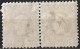 GREECE 1891-96 Small Hermes Head 25 L Red Lilac Athens Issue Perforated 11½ Pair Vl. 113 A - Usati