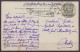 CP Grenoble Colorisée "correspondance Militaire" Non Affr. Càd GRENOBLE /16-8-1915 Pour VOUE Par MONTSUZAIN - Taxée 20c  - Guerra Del 1914-18