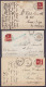 Suisse - Lot De 6 Cartes De FRIBOURG De 1915 à 1917 Pour Militaire Belge En Campagne - Càd Arrivée "POSTES MILITAIRES Be - Esercito Belga