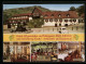 AK Achkarren /Kaiserstuhl, Hotel Zur Krone Mit Schlossberg-Grotte, VW-Käfer  - Kaiserstuhl