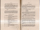 1881  Livret Arêtés Consernant Les Cimetières De La Ville De Paris Edit Charles De Mourgues Frères - 1801-1900