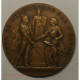 Médaille Pour La République Par L’École Bronze (79grs 57mm), Lartdesgents - Professionnels / De Société