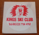 AUTOCOLLANT KINGS SKI CLUB - Stickers