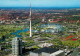 72725717 Muenchen Fliegeraufnahme Olympiagelaende BMW-Hochhaus Olympiaturm See S - München
